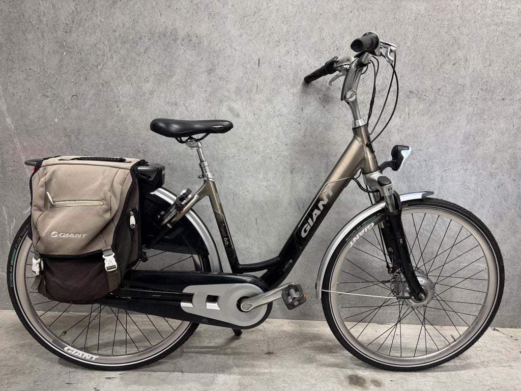 Nette Giant Twist elektrische fiets met twee accu’s, Fietsen en Brommers, Ophalen, Gebruikt, 47 tot 50 cm, Versnellingen