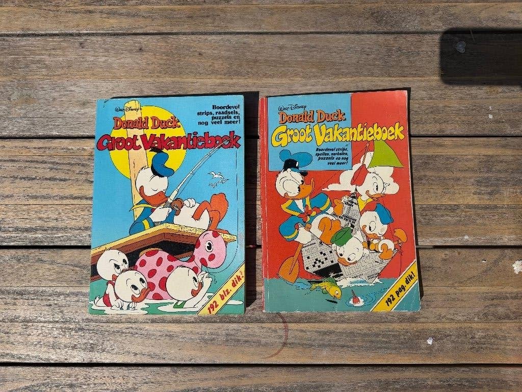 Donald duck - groot vakantieboek, Boeken, Stripboeken, Meerdere stripboeken, Ophalen of Verzenden, Gelezen