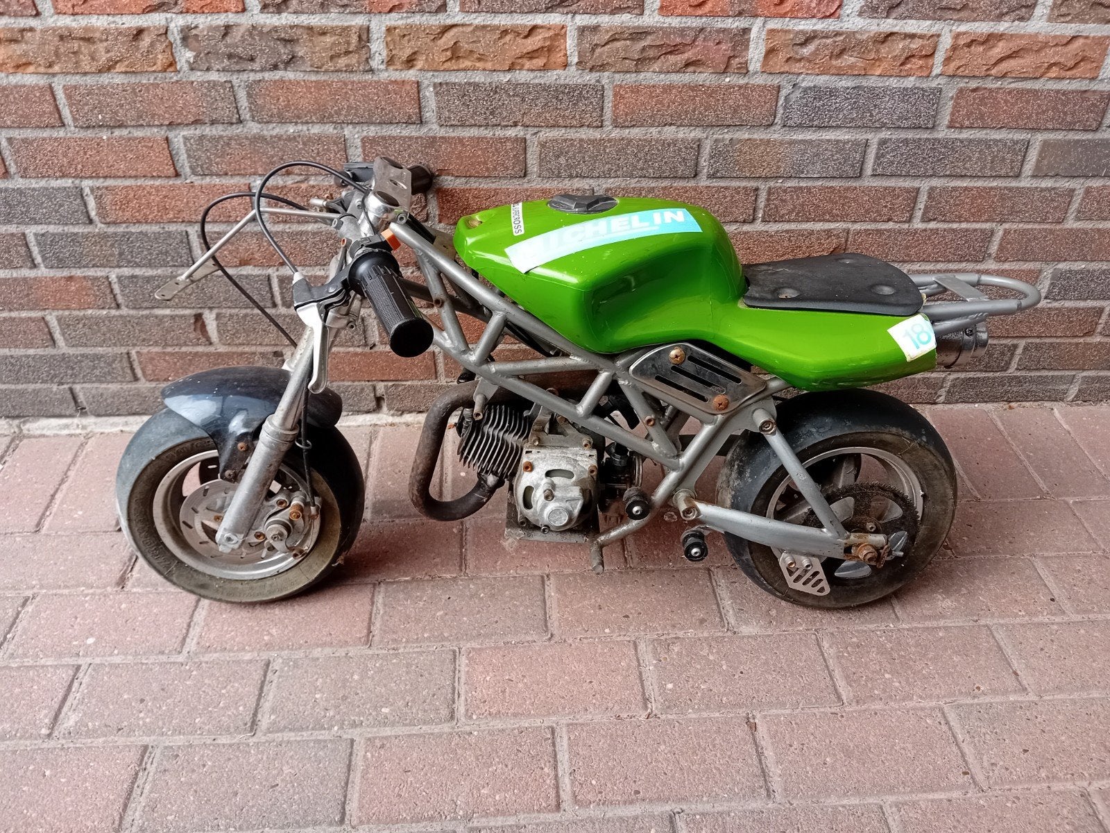minibike racer opknapper, Fietsen en Brommers, Minibikes, Midibikes en Pitbikes, Ophalen, Gebruikt, Overige typen