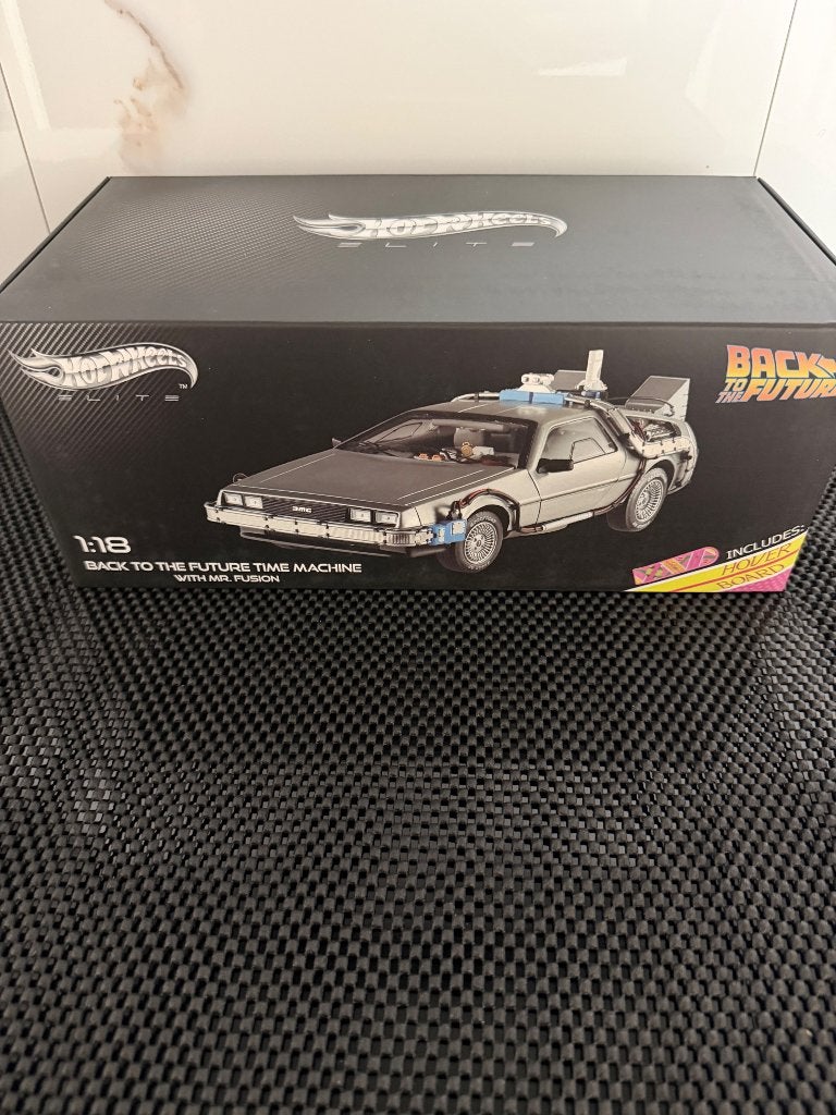 Hotwheels elite back to the future, Ophalen of Verzenden, Nieuw, Auto, Hot Wheels