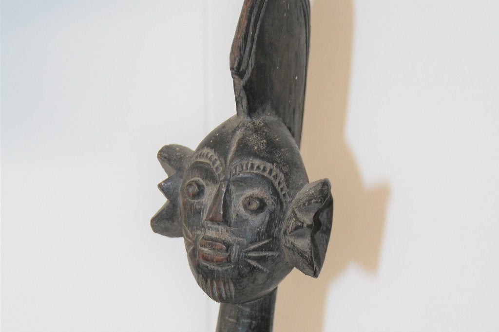 MUMUYE – Schoudermasker - Nigeria - Tribal Art, Hout, Bruin, Afrika, Masker