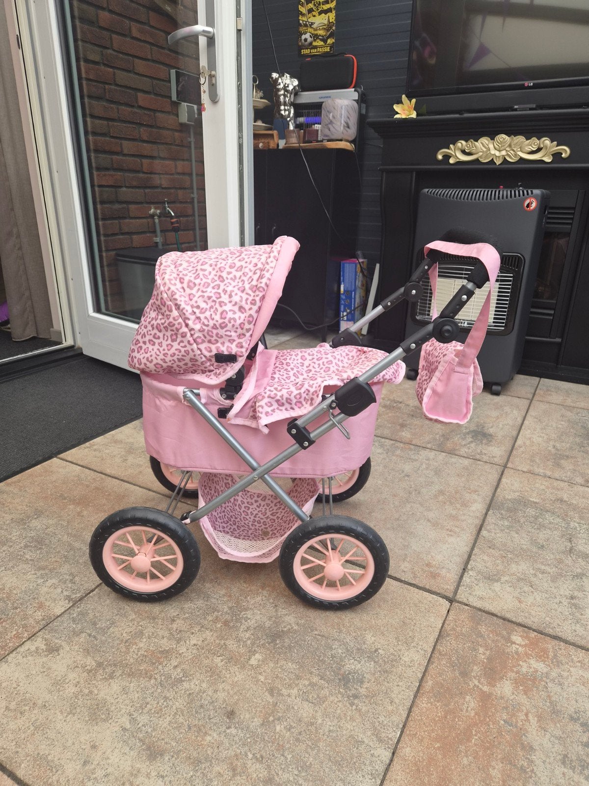 poppenwagen., Ophalen, Gebruikt, 2 tot 4 jaar
