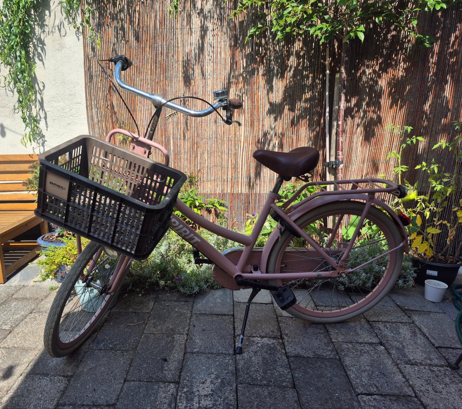 Spirit fiets 24 inch, Terugtraprem, Gebruikt, 1 kind, Ophalen