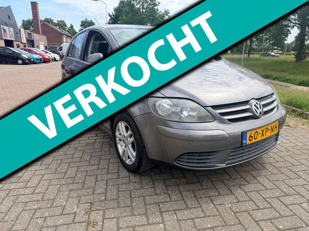 Volkswagen Golf Plus 1.6 Optive 3 hoog instap, nieuw apk, Auto's, Volkswagen, Gebruikt, 4 cilinders, 1283 kg, Euro 4