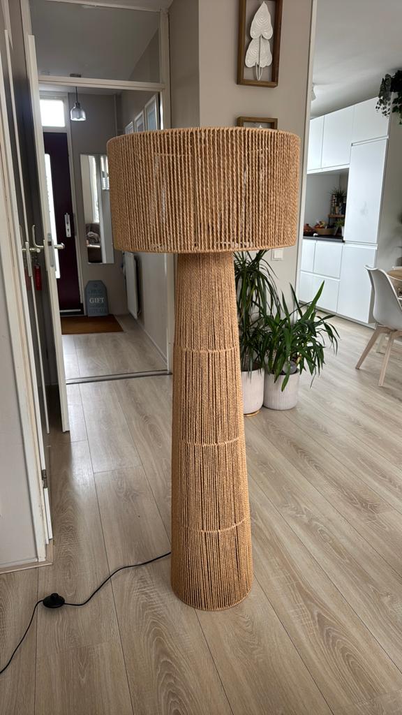 Vloerlamp, Huis en Inrichting, Ophalen, Zo goed als nieuw, Minder dan 100 cm