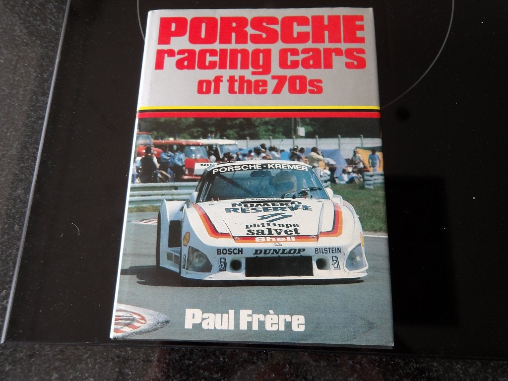 Porsche Racing Cars of the 70s - Paul Frère, Ophalen of Verzenden, Zo goed als nieuw, Paul Frère, Porsche