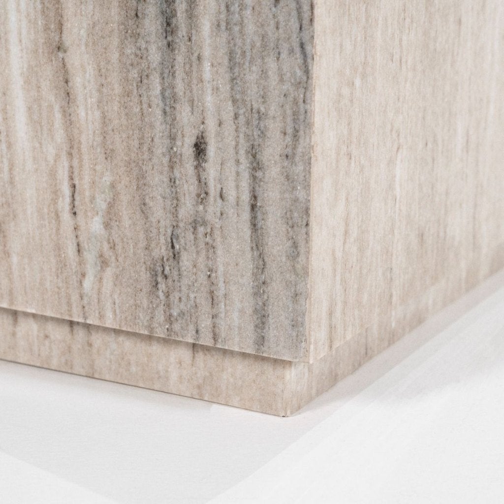 Bijzettafel Vince l Whoon l Eleonora l van €249 voor €149, Overige materialen, Minder dan 55 cm, Vierkant, Zo goed als nieuw