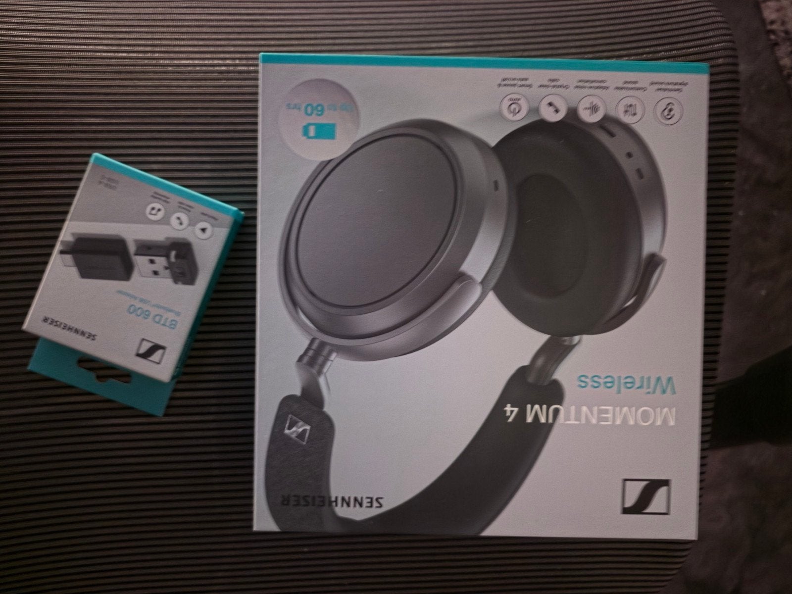 Sennheiser Momentum 4 Wireless met BTD 600 adapter, Audio, Tv en Foto, Koptelefoons, Sennheiser, Draadloos, Nieuw, Ophalen of Verzenden