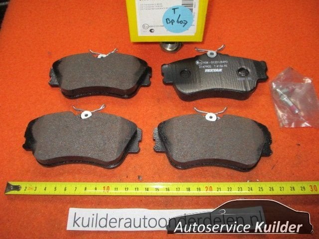 Remblokken voorzijde VW Transporter T4 BP607  Textar 2147902, -, Volkswagen, -, Nieuw