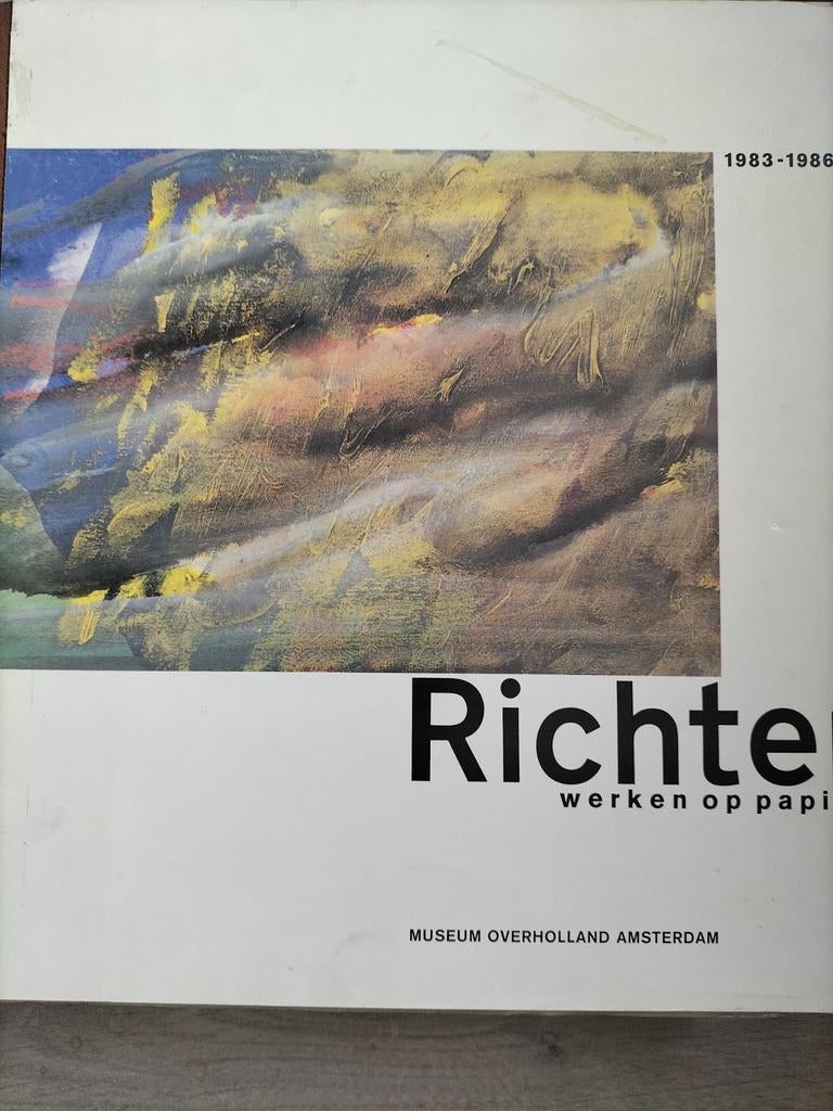 Richter  kunstenaar catalogus boek, Ophalen of Verzenden