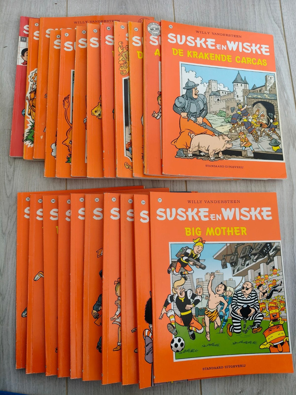 Stripselectie van Suske en Wiske, Boeken, Meerdere stripboeken, Ophalen, Gelezen, Willy Vandersteen