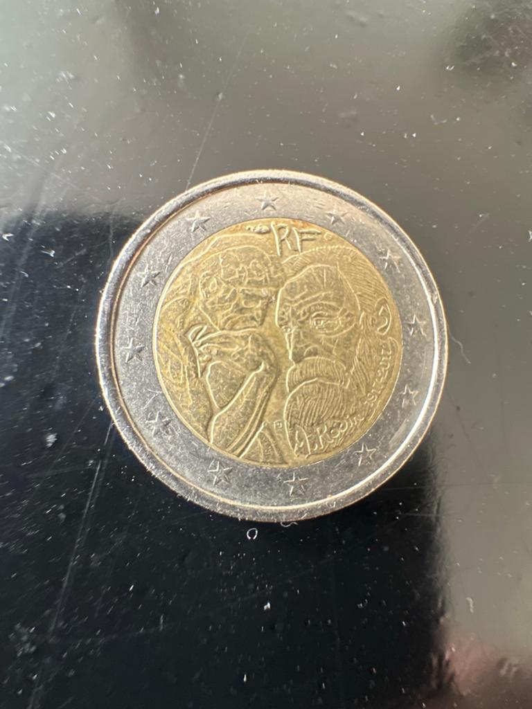 Zeldzame 2 euro munt Frankrijk 2021, Ophalen of Verzenden, Frankrijk, 2 euro, Losse munt