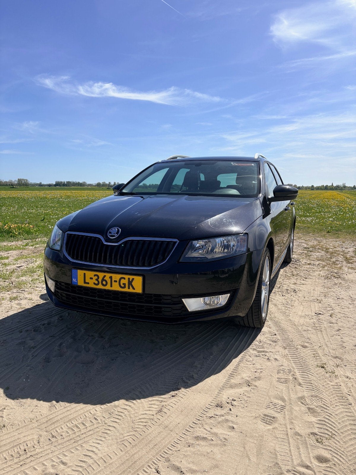 Skoda Octavia 1.2 TSI 77KW Combi 2014 Zwart, Auto's, Voorwielaandrijving, Stof, 4 cilinders, 620 kg
