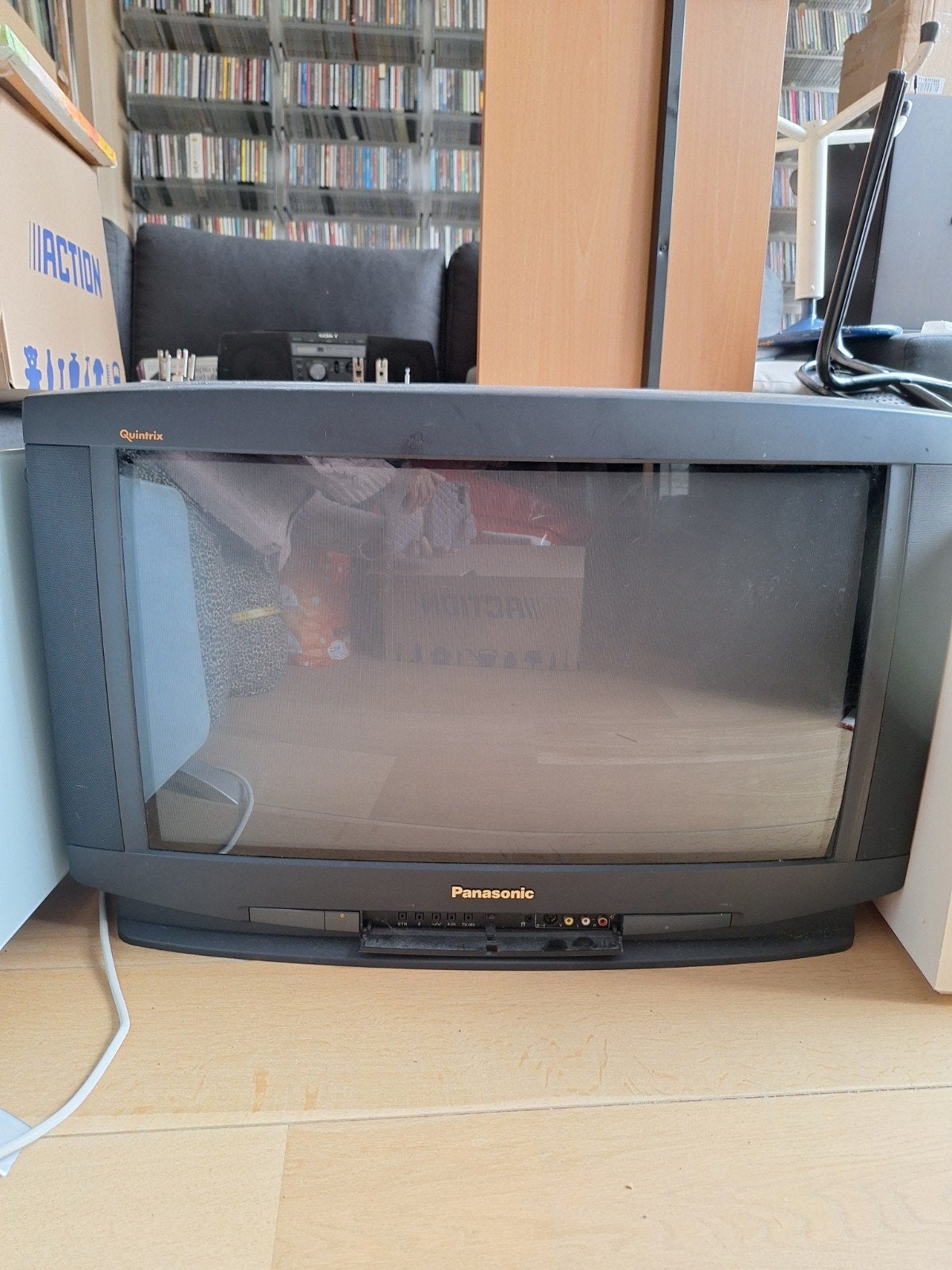 Panasonic Quintrix TX-W28R4F CRT TV, Ophalen of Verzenden, Gebruikt, 60 tot 80 cm, Panasonic