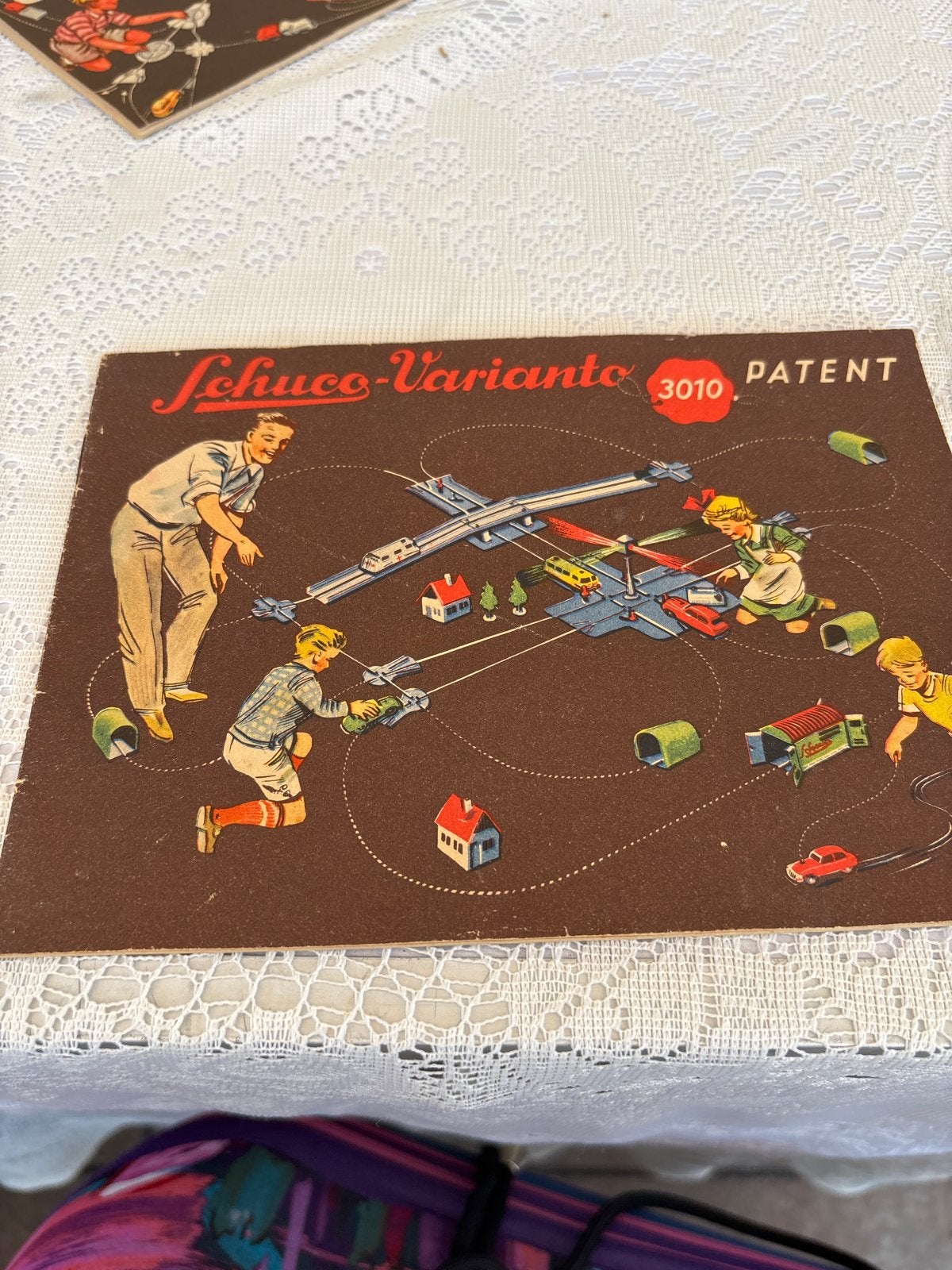 Schuco-Varianto 3010 Patent Racebaan Handleiding, Antiek en Kunst, Antiek | Speelgoed, Ophalen of Verzenden