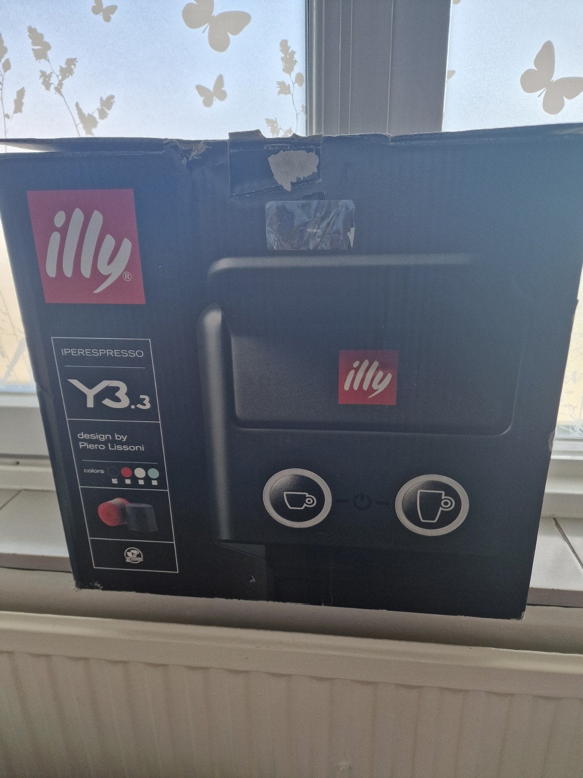 Illy ispero espressomachine Y3.3 - Zo goed als nieuw, Ophalen of Verzenden, Zo goed als nieuw, Espresso apparaat, Koffiepads en cups