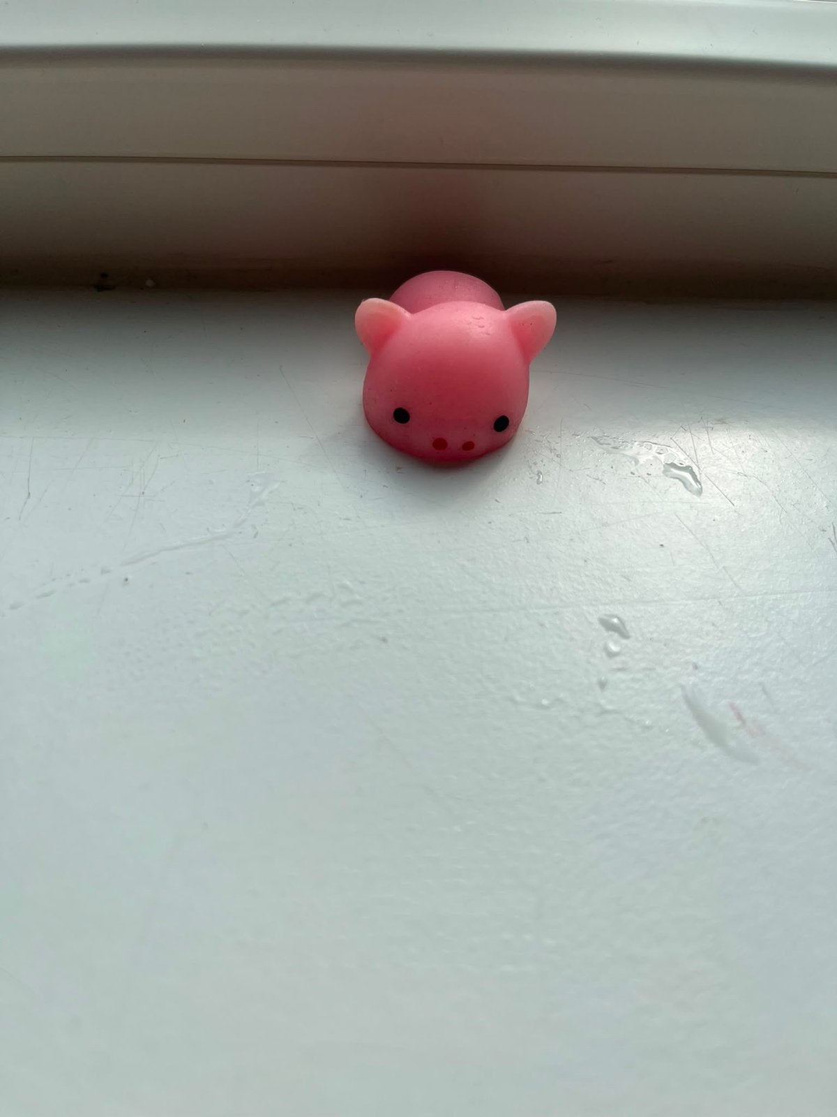 Schattige Roze Squishy Varkentje - Stressverlichter, Ophalen of Verzenden, Zo goed als nieuw, Jongen of Meisje