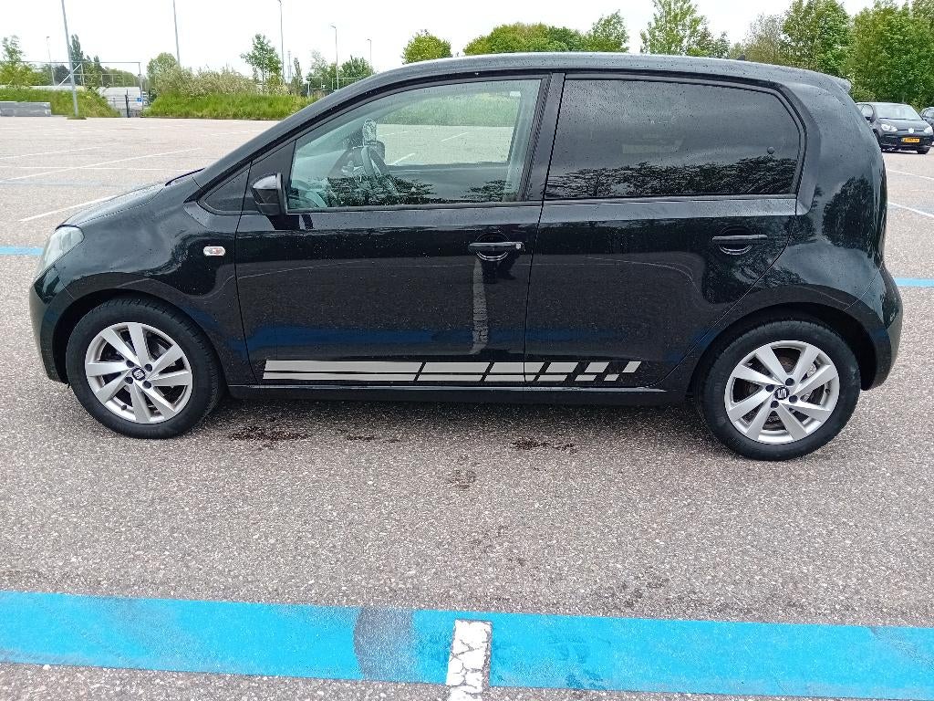 Seat Mii 1.0 75pk sport 5D 2015 Zwart, Voorwielaandrijving, Stof, 74 pk, Zwart