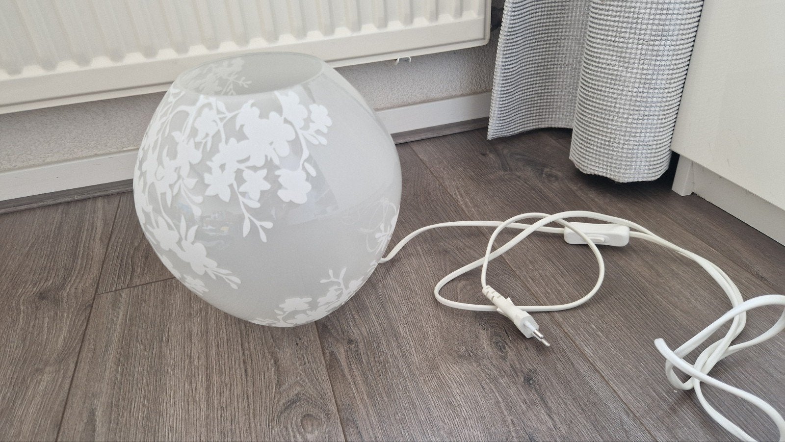 Ikea lamp glas, Ophalen of Verzenden, Gebruikt