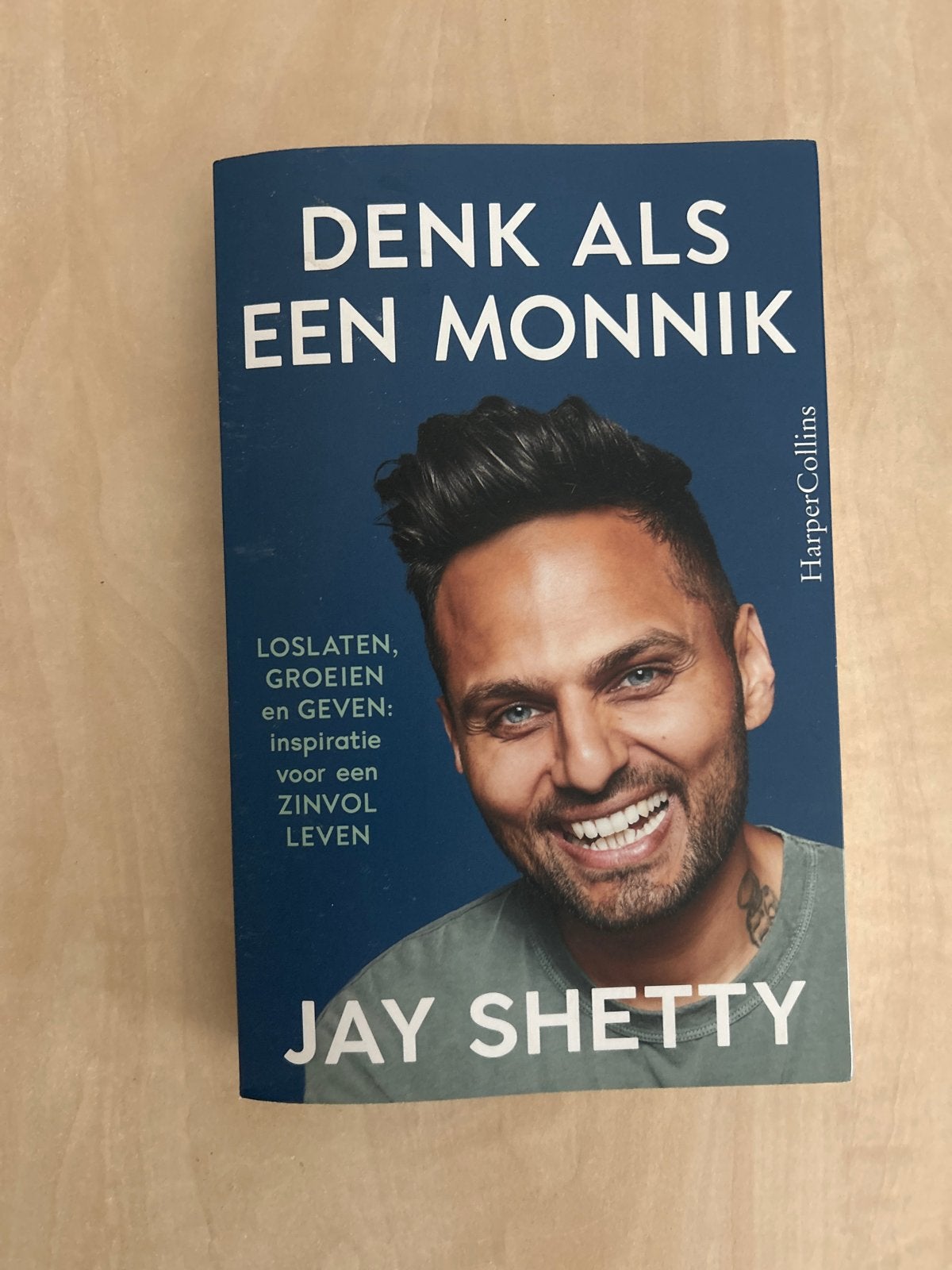 Denk als een Monnik - Jay Shetty (HarperCollins), Ophalen of Verzenden, Zo goed als nieuw, Spiritualiteit algemeen, Achtergrond en Informatie