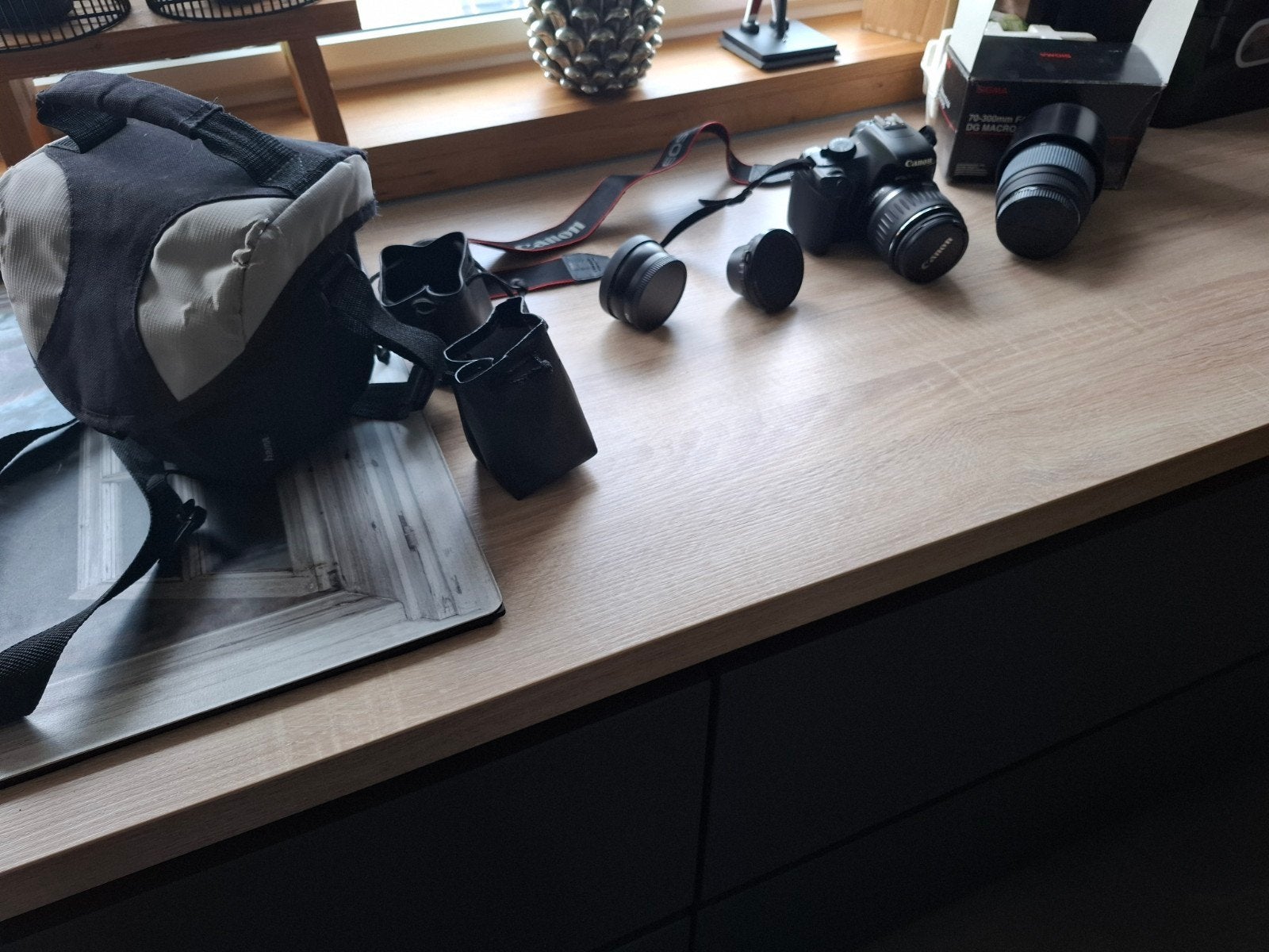 Canon EOS 1100D Spiegelreflexcamera met accessoires, Ophalen of Verzenden