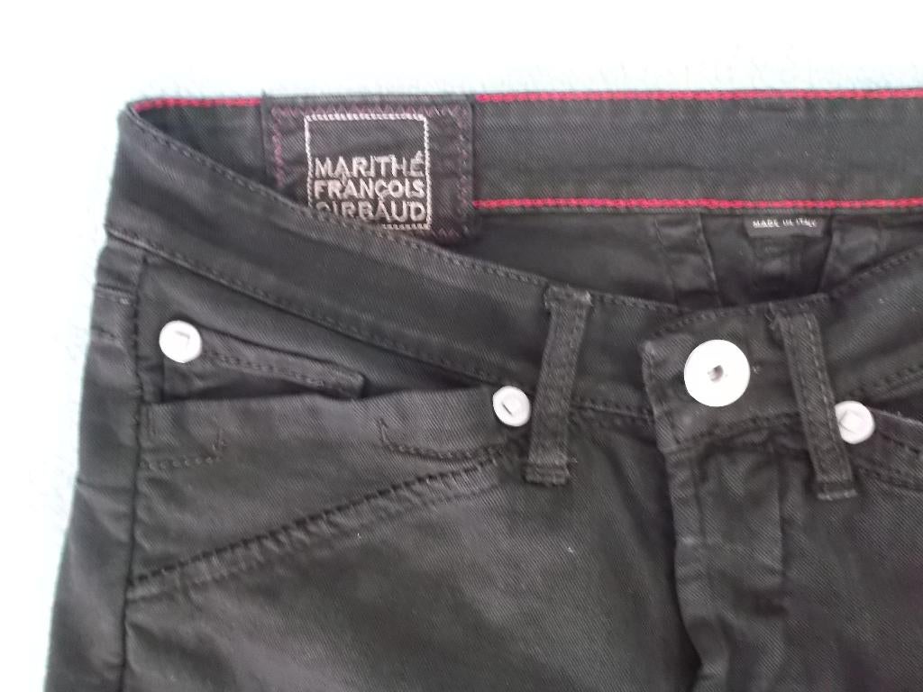 Le Jean de Marithe et François Girbaud Mt D 40 taille 90 cm, M&F Girbaud, Zwart, Ophalen of Verzenden, W30 - W32 (confectie 38/40)