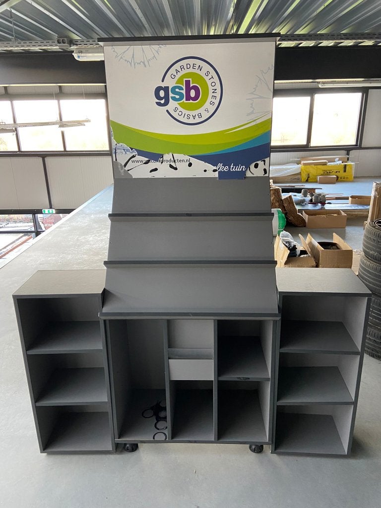 Verkoopkast t.b.v. producten - J&W 123, Huis en Inrichting, Ophalen, Gebruikt, 150 tot 200 cm, Nvt