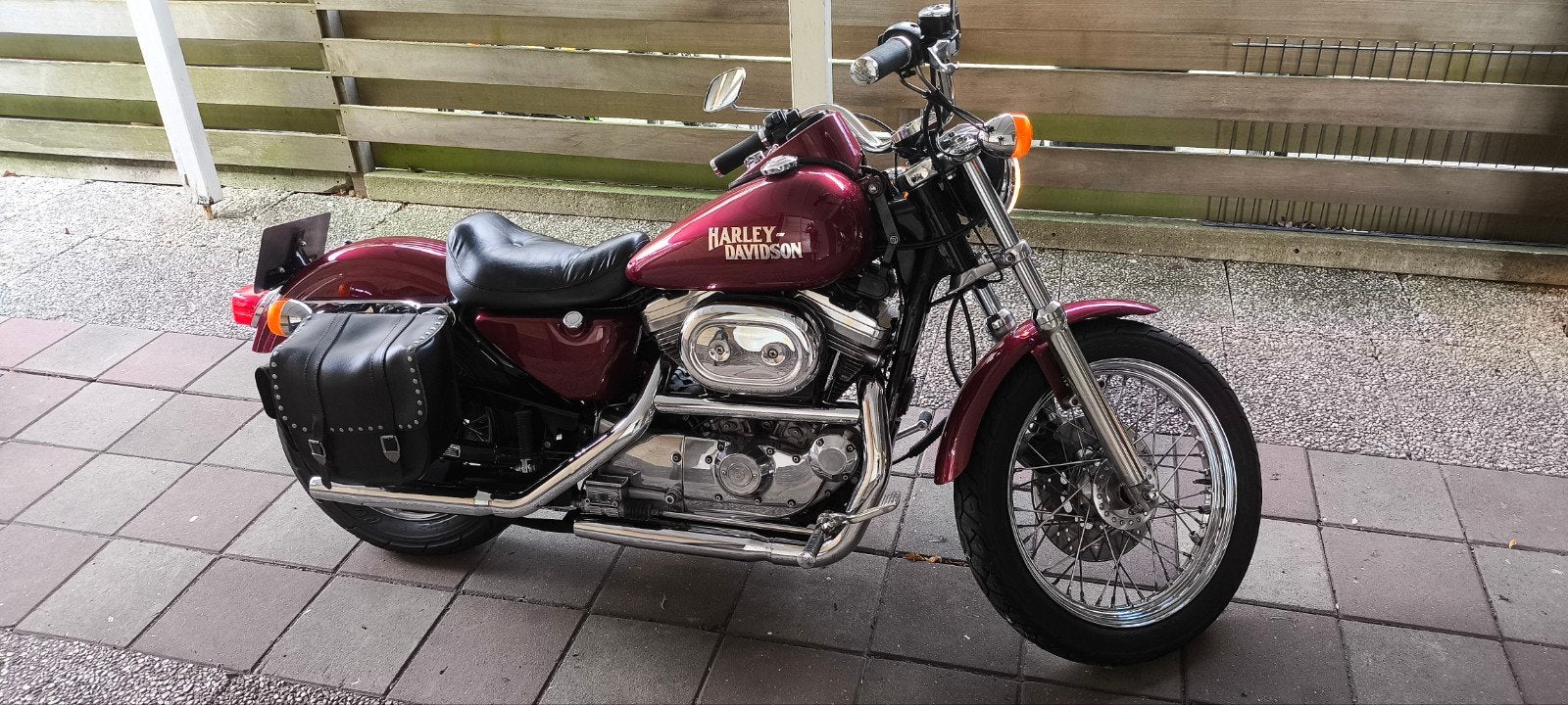 Harley Davidson Sportster 1200 cc, 2 cilinders, Chopper, Gebruikt, Particulier