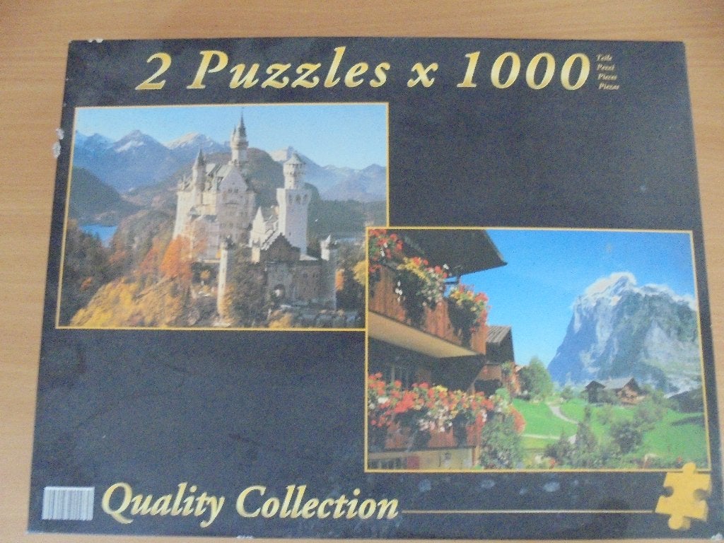 Zwitserse plaatjes, Ophalen of Verzenden, Meer dan 1500 stukjes, Zo goed als nieuw, Legpuzzel