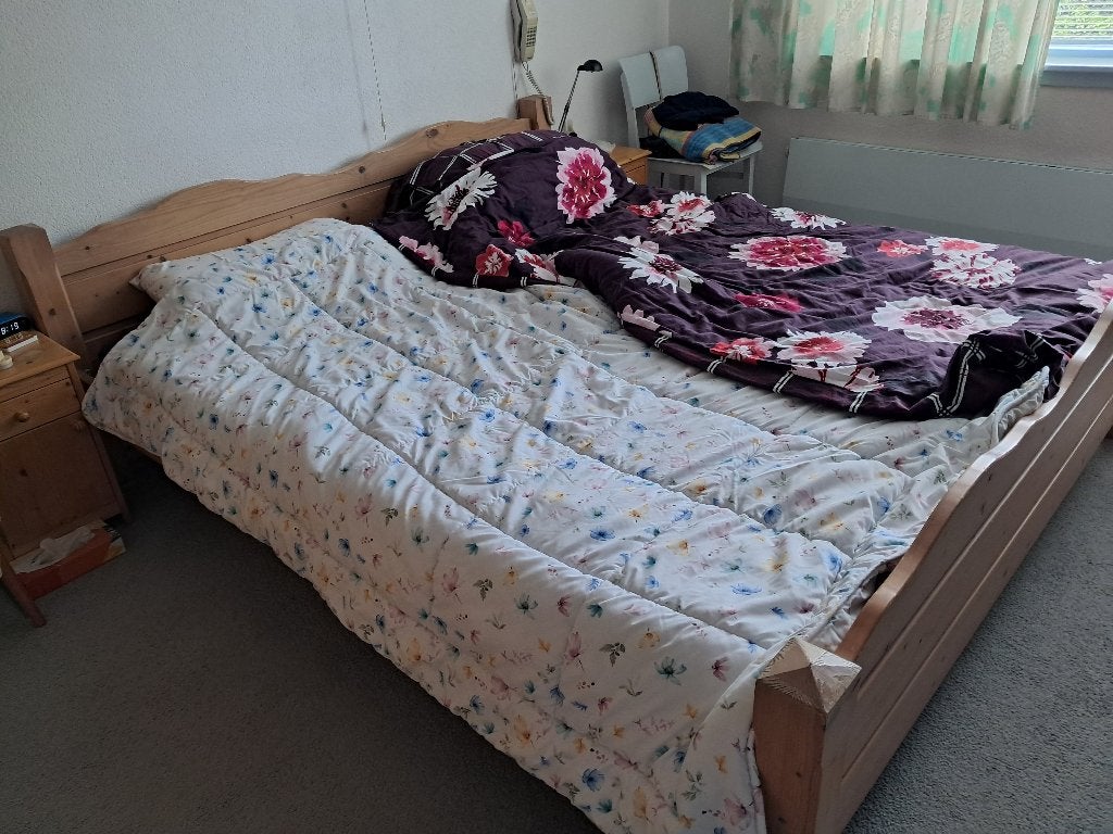 Bed, Ophalen, Overige kleuren, Tweepersoons, 180 cm