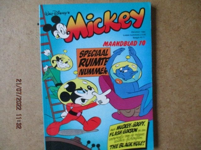 adv6815 mickey maandblad, Boeken, Eén stripboek, Ophalen, Gelezen