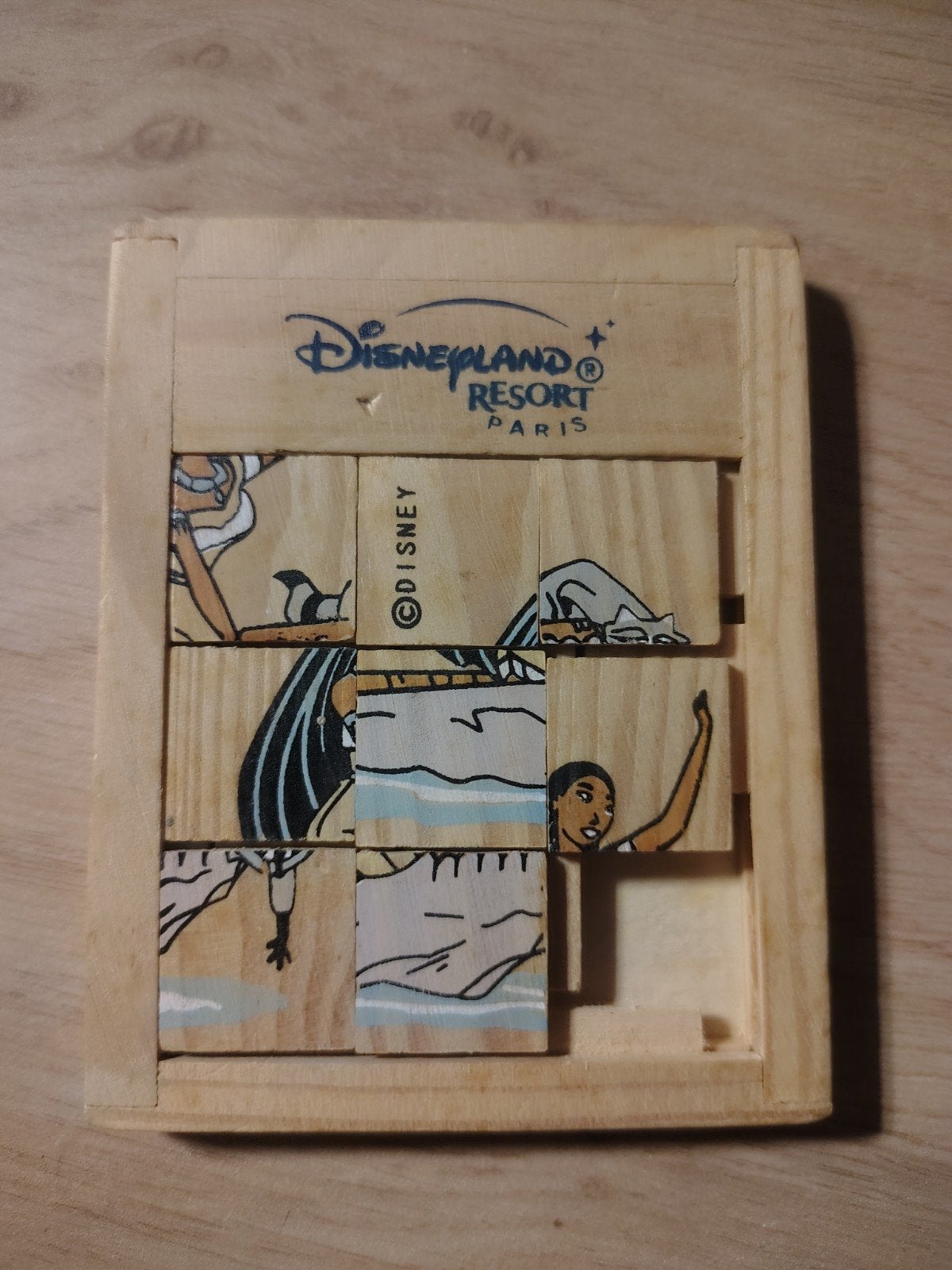 Disneyland Resort Paris schuifpuzzel, Ophalen of Verzenden, 500 t/m 1500 stukjes, Zo goed als nieuw