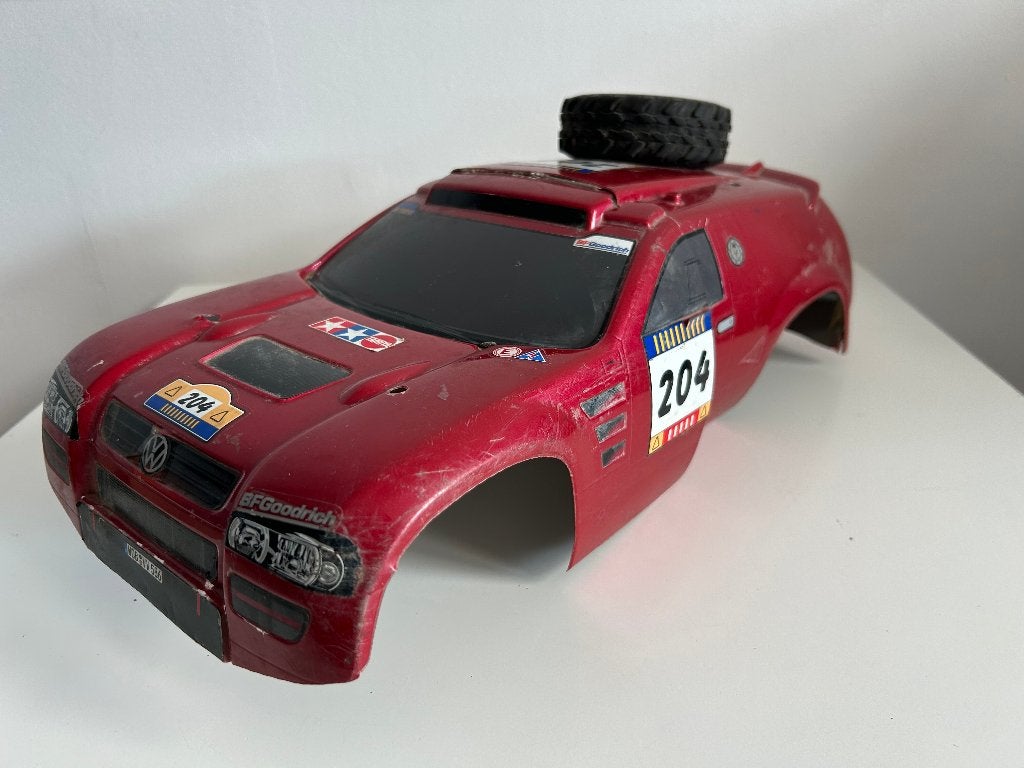Tamiya Volkswagen Touareg body 1/10 rc auto, Hobby en Vrije tijd, Ophalen of Verzenden, Gebruikt