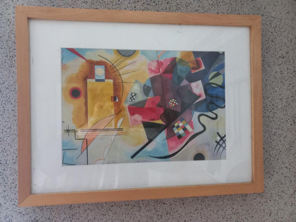Reproductie Wassily Kandinsky yellow-Red-Blue, Ophalen of Verzenden