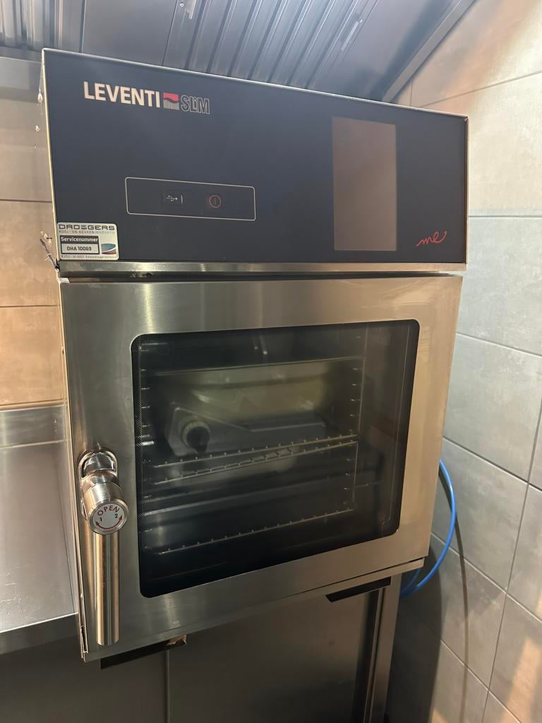 Combi-steamer-leventi, Witgoed en Apparatuur, Ovens, Ophalen, 45 tot 60 cm, 60 cm of meer, Stoom