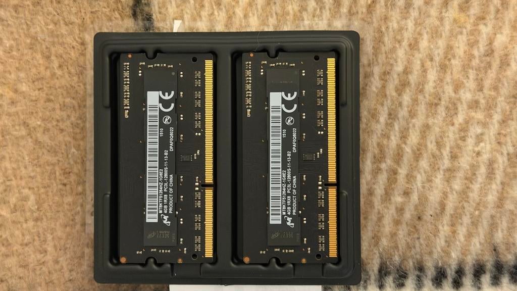 Apple Original iMac RAM geheugen 2x4GB, Computers en Software, RAM geheugen, Gebruikt, 8 GB, DDR3, Ophalen of Verzenden