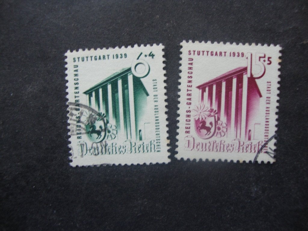 Duitse Rijk erie 692-693 Gestempeld,, Ophalen of Verzenden, Overige periodes, Gestempeld