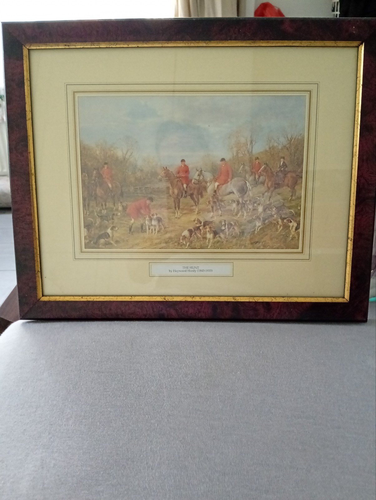 THE HUNT by Heywood Hardy(1843-1933), Antiek en Kunst, Ophalen
