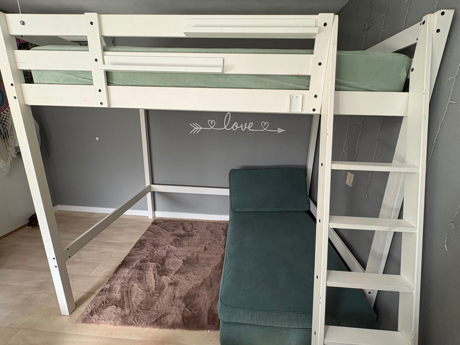 STORA Ikea 2 persoons hoogslaper, Ophalen, Gebruikt, Hoogslaper, Tweepersoons