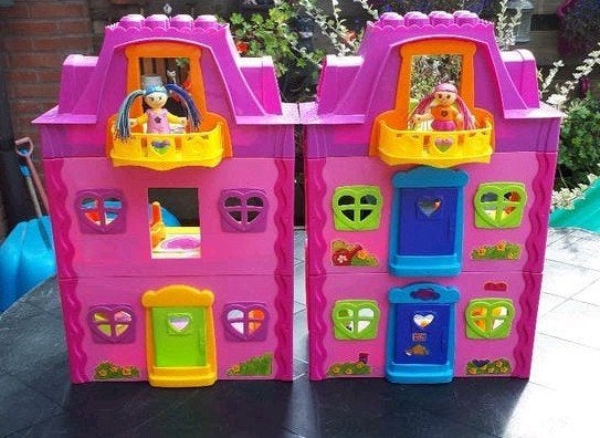 Megabloks poppenhuis., Ophalen of Verzenden, Gebruikt, Megabloks
