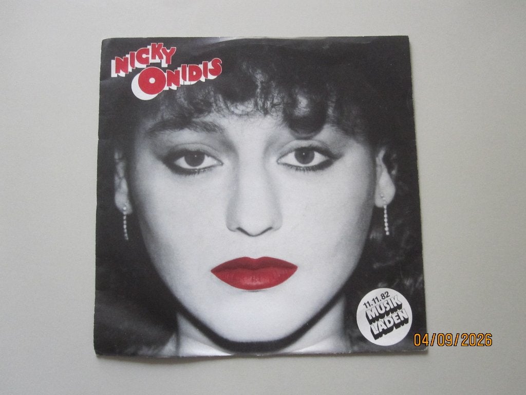 NICKY ONIDIS - baby i love you - vinyl (green)  7", Gebruikt, 7 inch, Ophalen of Verzenden, Pop