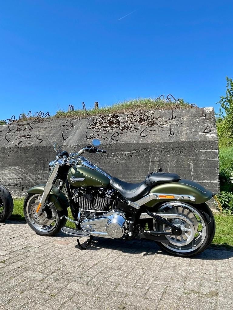 Harley Davidson Fatboy 114 5HD, 1860 cc, 2 cilinders, Occasion, Motorrijbewijs A