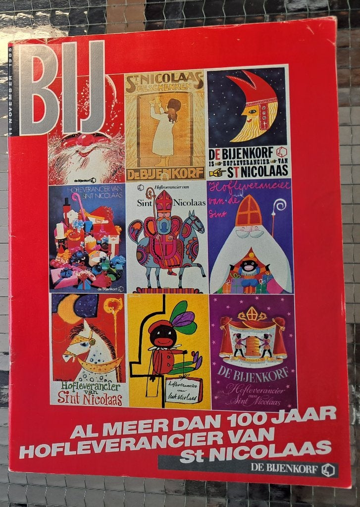 Bijenkorf Sinterklaasfolders 1982 en 1986, Ophalen of Verzenden, 1980 tot heden, Nederland, Tijdschrift