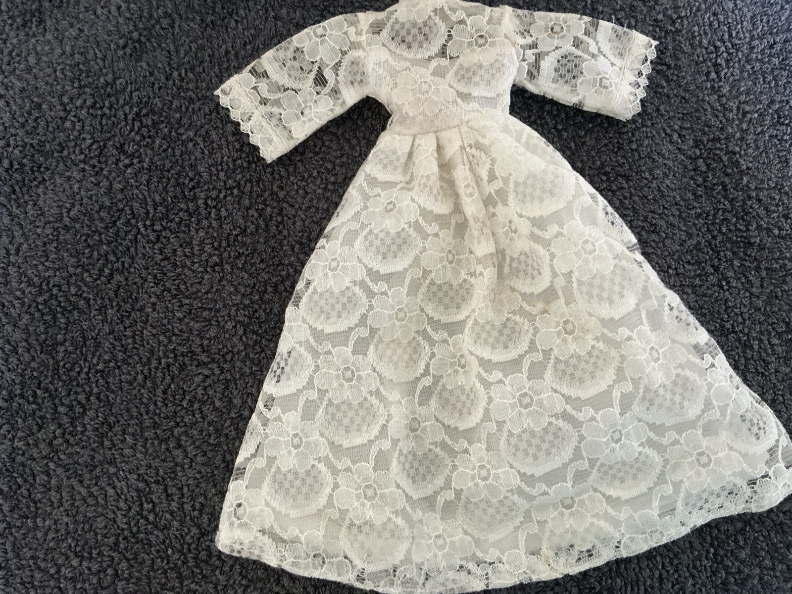 Vintage Sindy bruidsjurk, Ophalen of Verzenden, Gebruikt, Overige typen