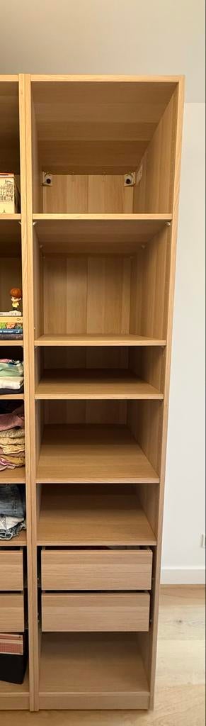 IKEA Pax Kast - Eikenhout met planken en lades, Huis en Inrichting, Kasten | Boekenkasten, Ophalen, 200 cm of meer, Eikenhout