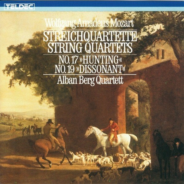 MOZART String quartets no, 17 & 19 CD ALBAN BERG QUARTET', Cd's en Dvd's, Cd's | Klassiek, Zo goed als nieuw, Kamermuziek, Classicisme