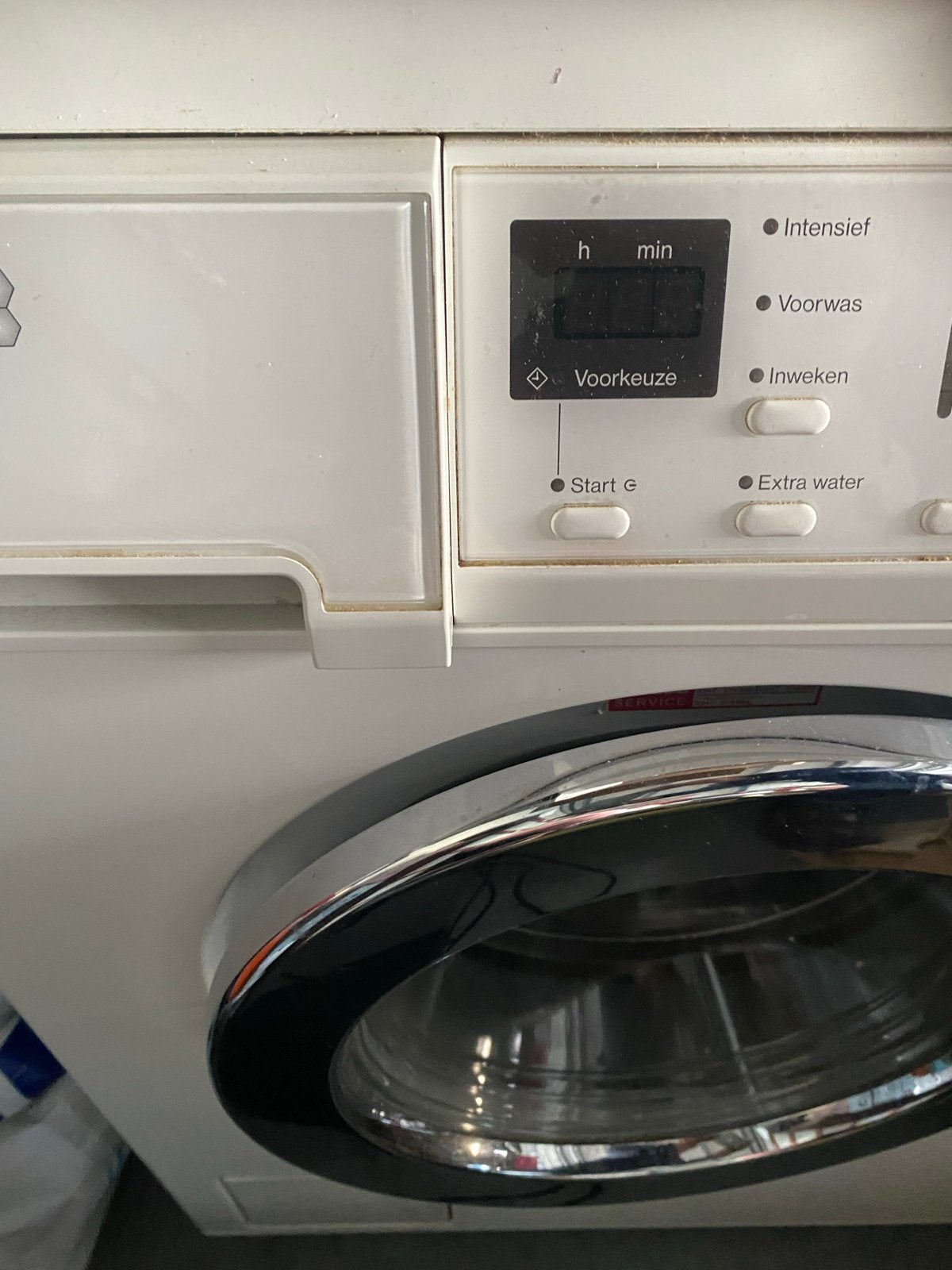 Miele SoftCare System W 2521 Wasmachine, Gebruikt, Ophalen of Verzenden, Voorlader, 85 tot 90 cm