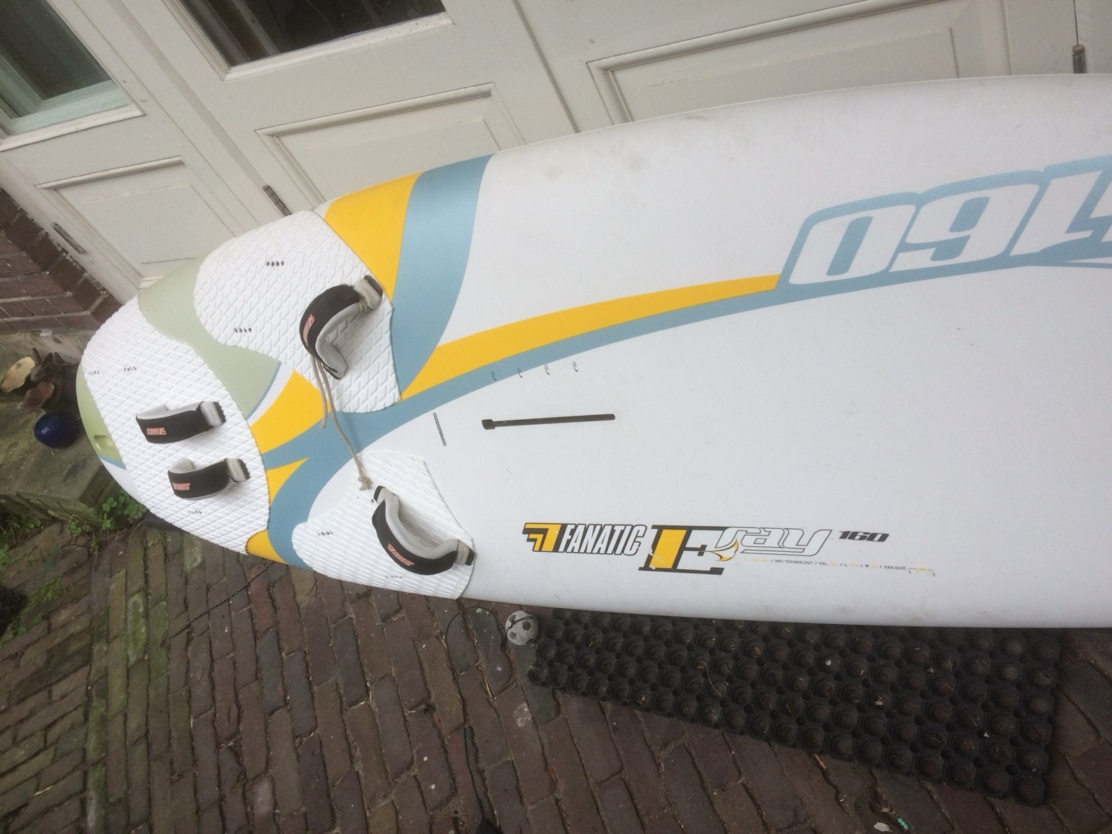Foto 5 van Complete windsurfset: Fanatic Eray 160 met North Sails