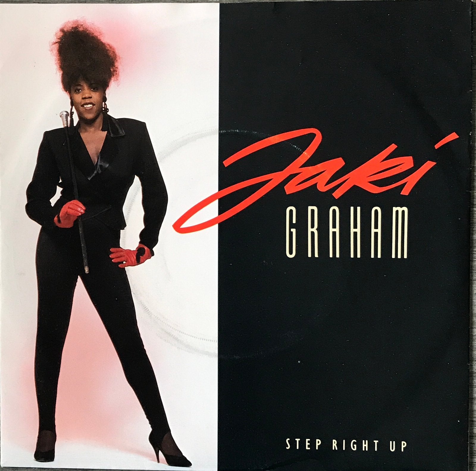 Jaki GRAHAM - Step right up (NL’86) plaat ALS NW(NL36/UK15), Verzenden, Zo goed als nieuw, 7 inch