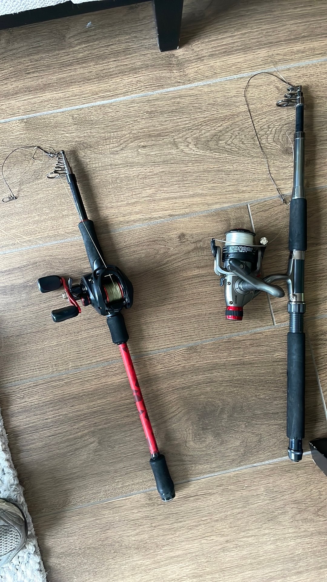 Vis set, Verzenden, Gebruikt, Werphengel